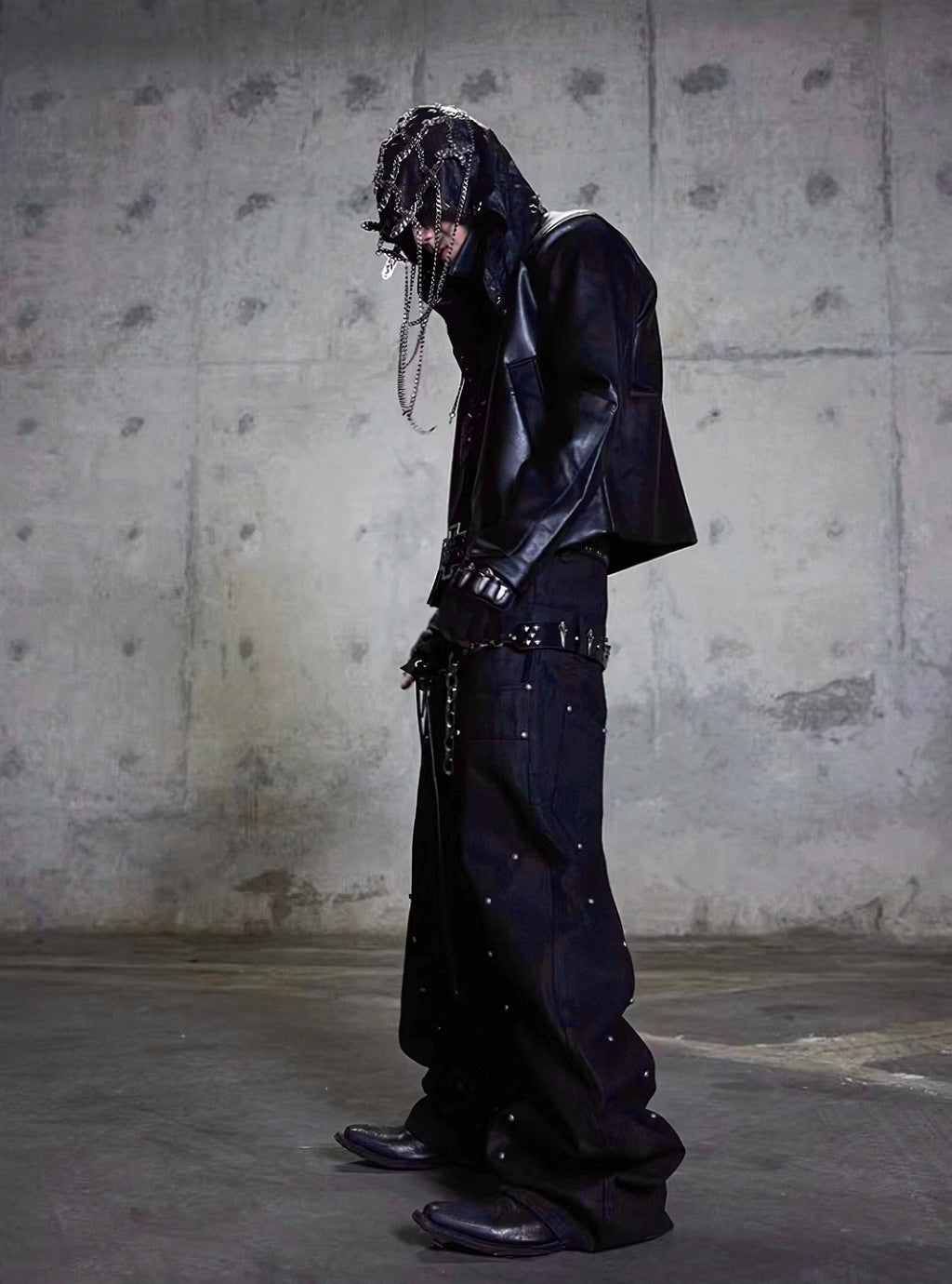 Dark Opium Double Waxed Denim Jeans
