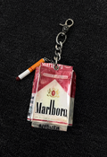 Cigarette Pack Keychain