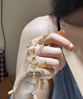 Golden Cross Choker Necklace