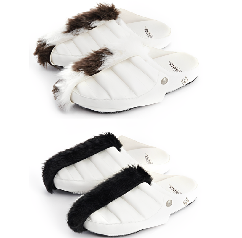 Mohicans Furry Slippers