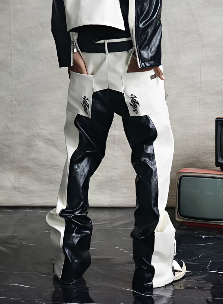 Biker Leather Track Suit (Bottom)