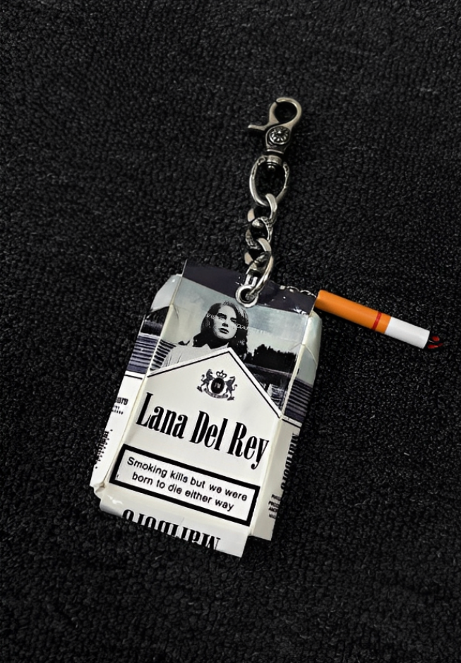 Cigarette Pack Keychain