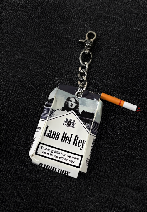 Cigarette Pack Keychain