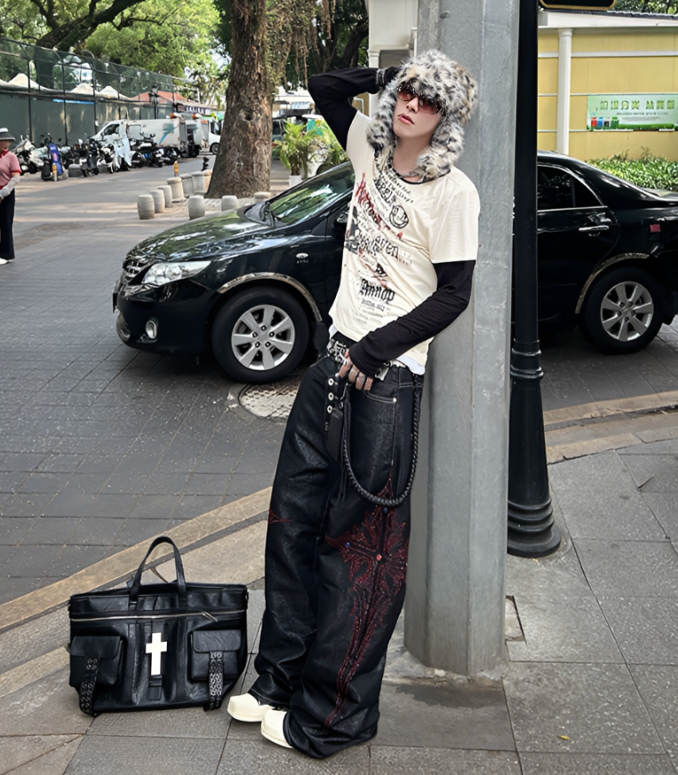 Blood Crystal Denim