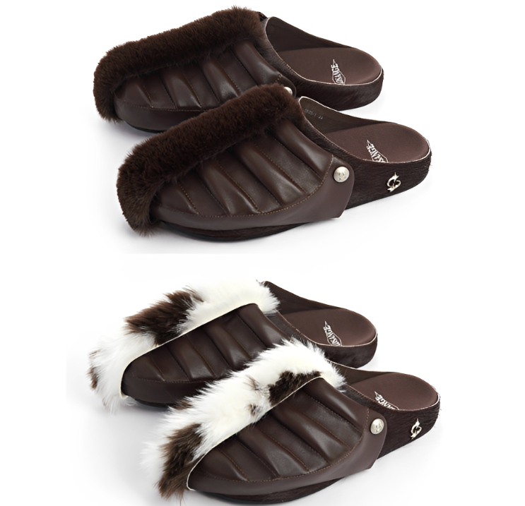 Mohicans Furry Slippers