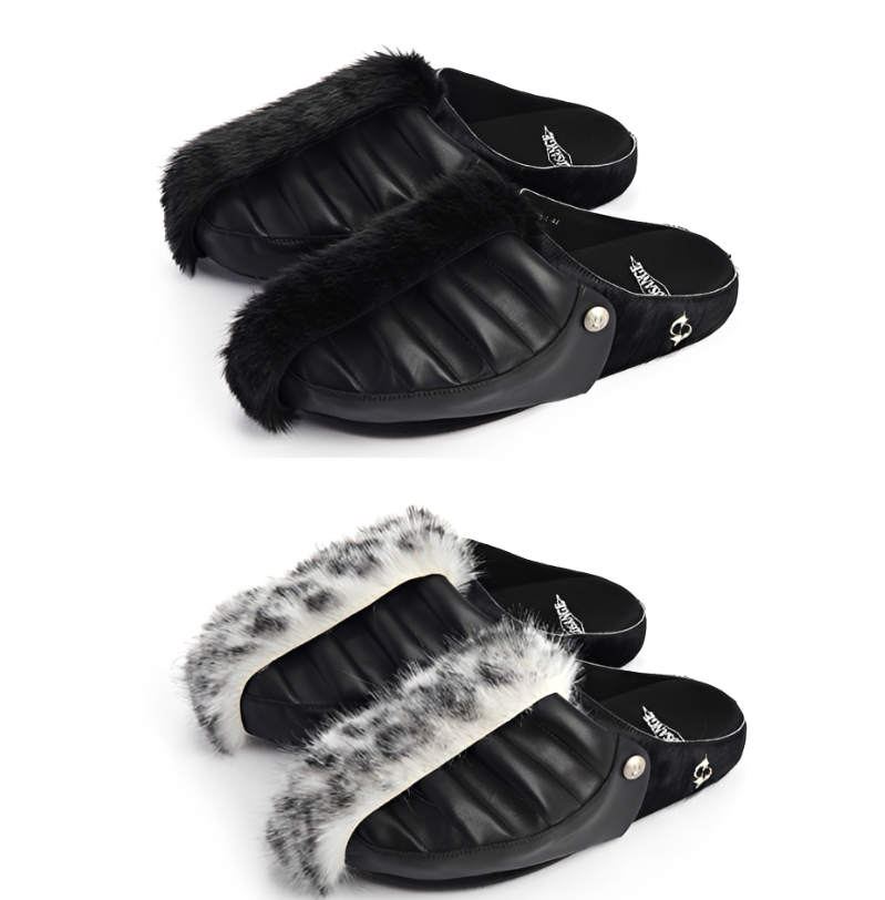 Mohicans Furry Slippers